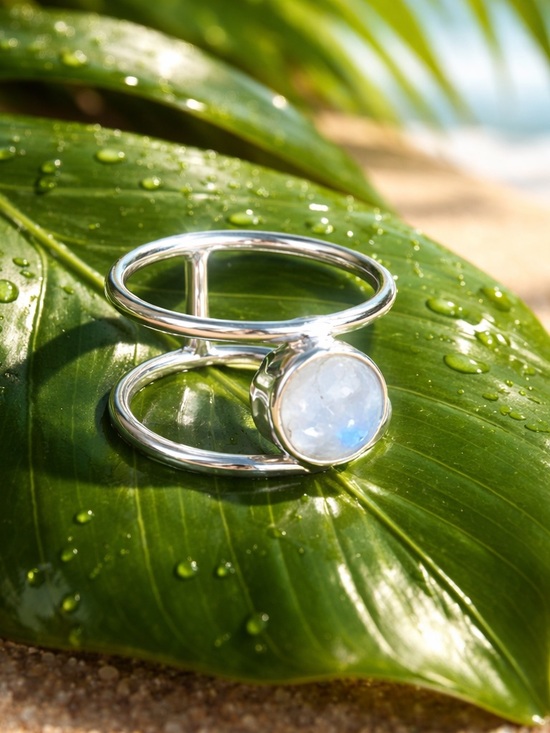 Robin's Nest Jewels Jewelry - Moonstone Ring